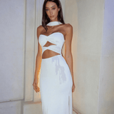 Monique Maxi Dress - White - Endless - UAE Rental and Resale for Women's Fashion