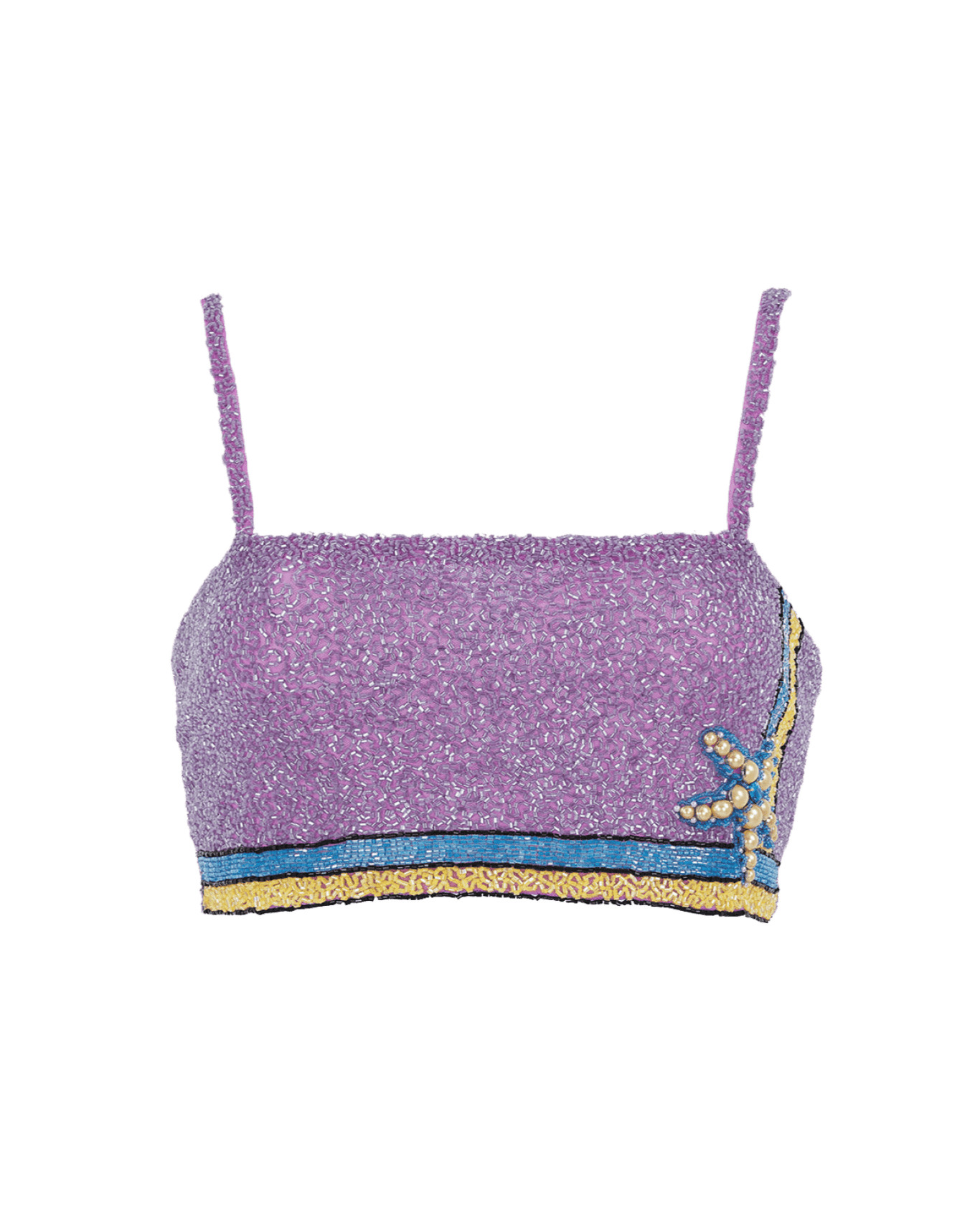 Monni Hand Embroidered Crystal Top - Endless - UAE Rental and Resale for Women's Fashion