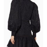 Montana Scalloped Textured Lace Dress - Endless - UAE Rental and Resale for Women's Fashion