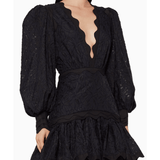 Montana Scalloped Textured Lace Dress - Endless - UAE Rental and Resale for Women's Fashion