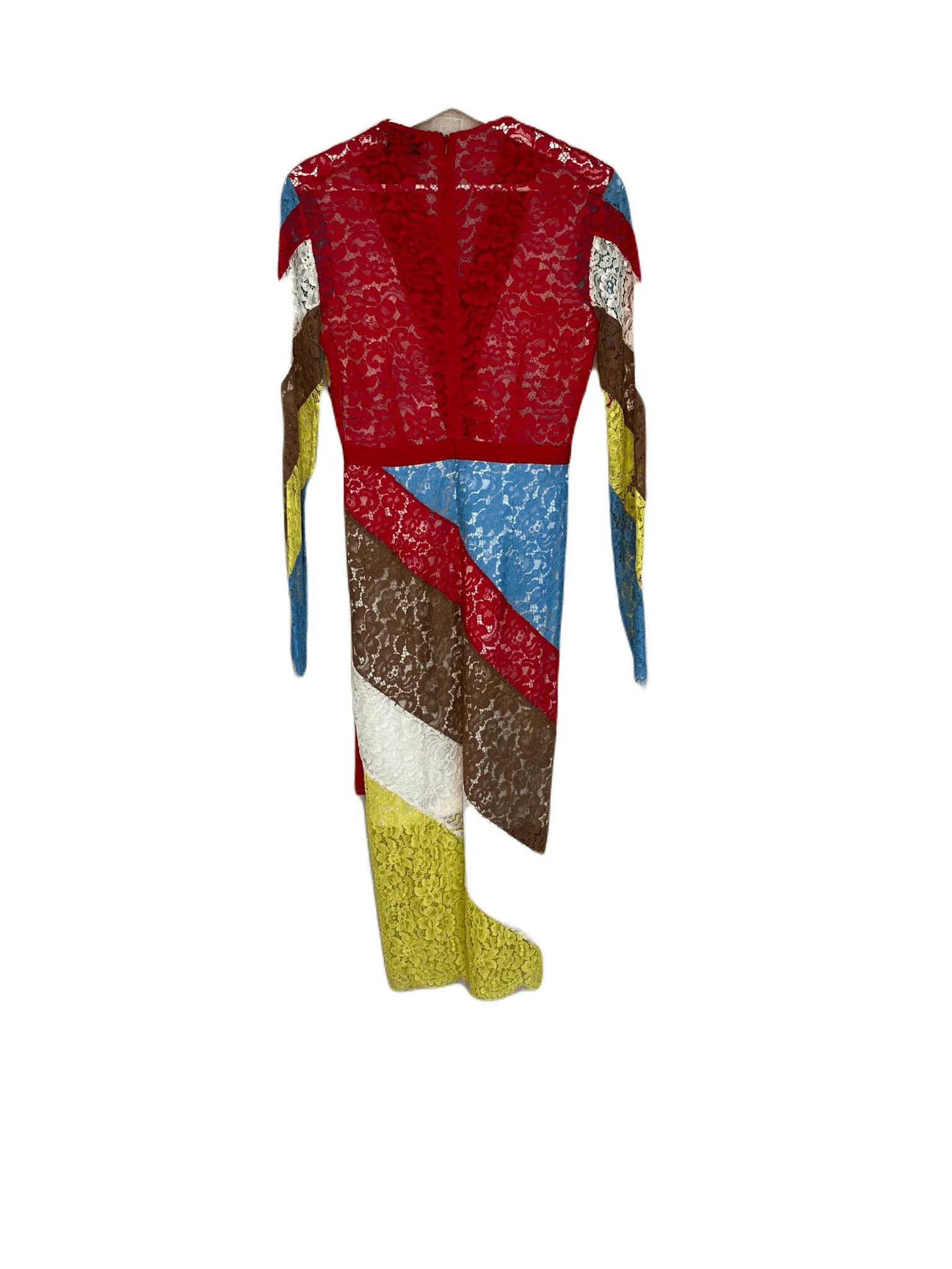 Multi Lace Midi Dress - Endless - UAE Rental and Resale for Women's Fashion