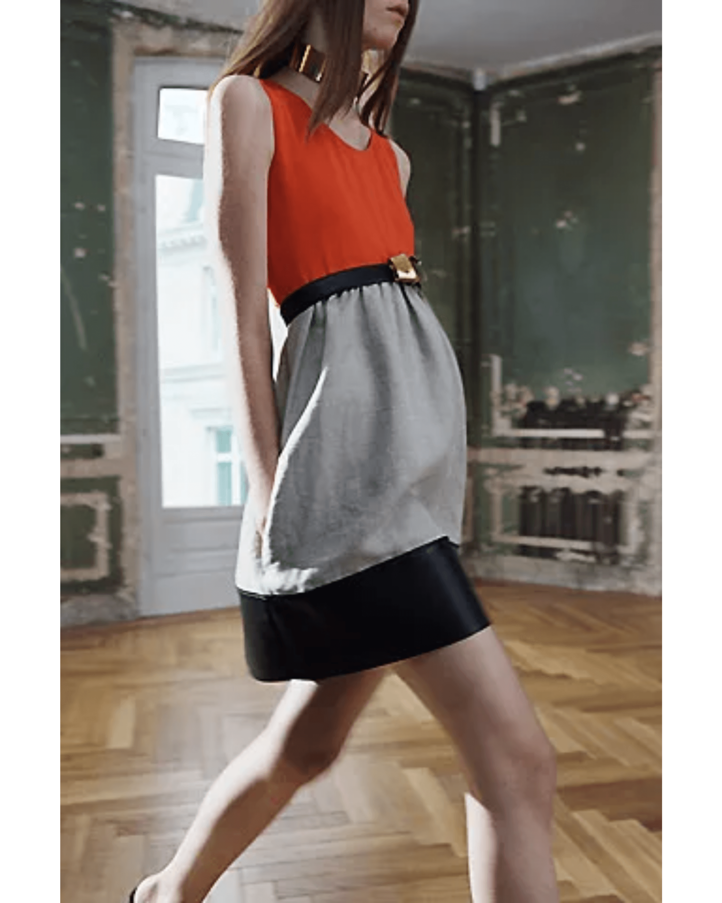 Multicolor Panel Dress - Endless - UAE Rental and Resale for Women's Fashion