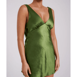Nadia Satin Mini Dress With Cowl Back - Endless - UAE Rental and Resale for Women's Fashion