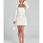 Natalie Ivory Dress - Endless - UAE Rental and Resale for Women's Fashion