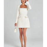 Natalie Ivory Dress - Endless - UAE Rental and Resale for Women's Fashion