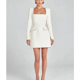 Natalie Ivory Dress - Endless - UAE Rental and Resale for Women's Fashion