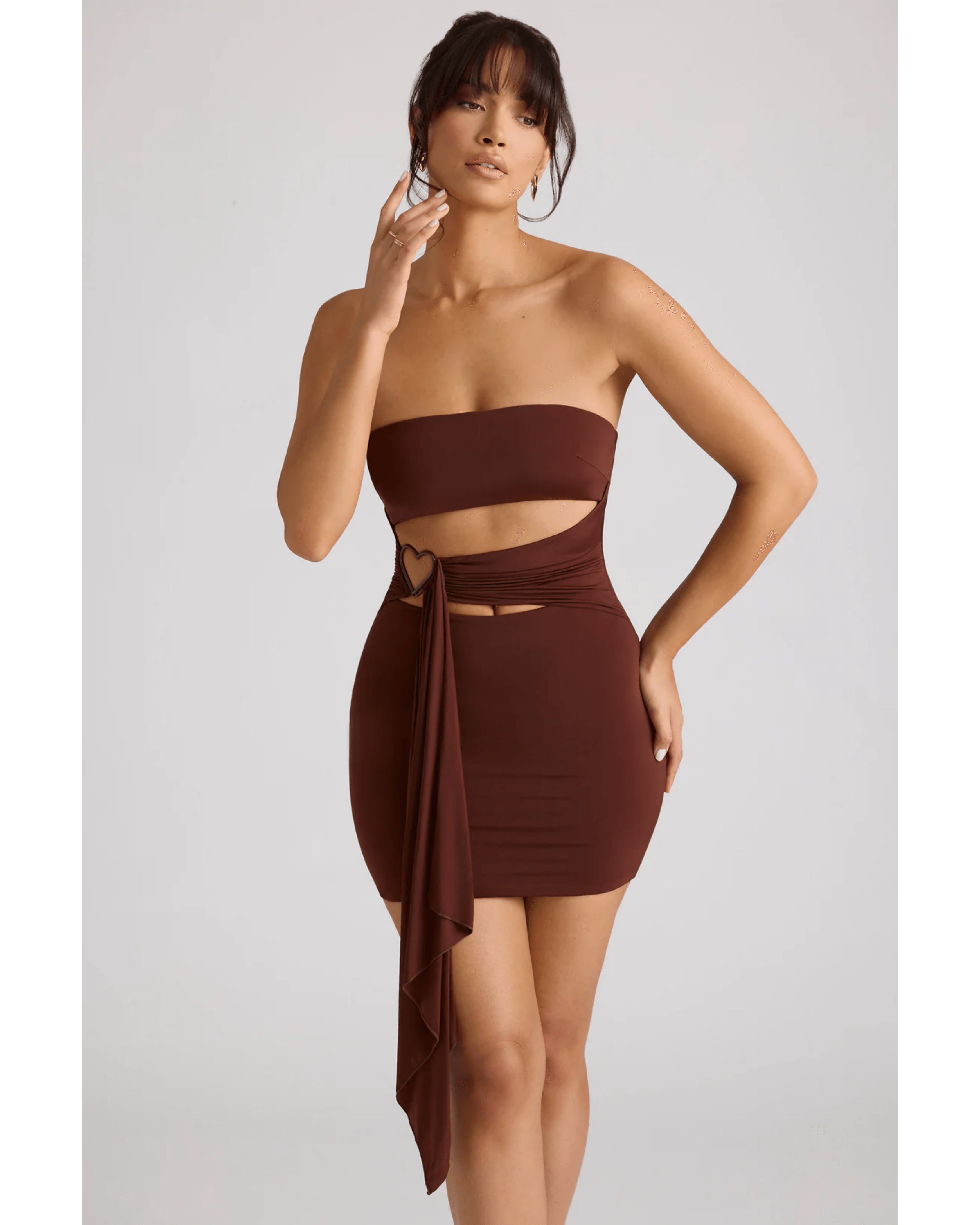 Natalya Bandeau Mini Dress - Endless - UAE Rental and Resale for Women's Fashion