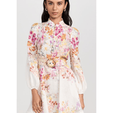 Natura Buttoned Mini Dress - Endless - UAE Rental and Resale for Women's Fashion