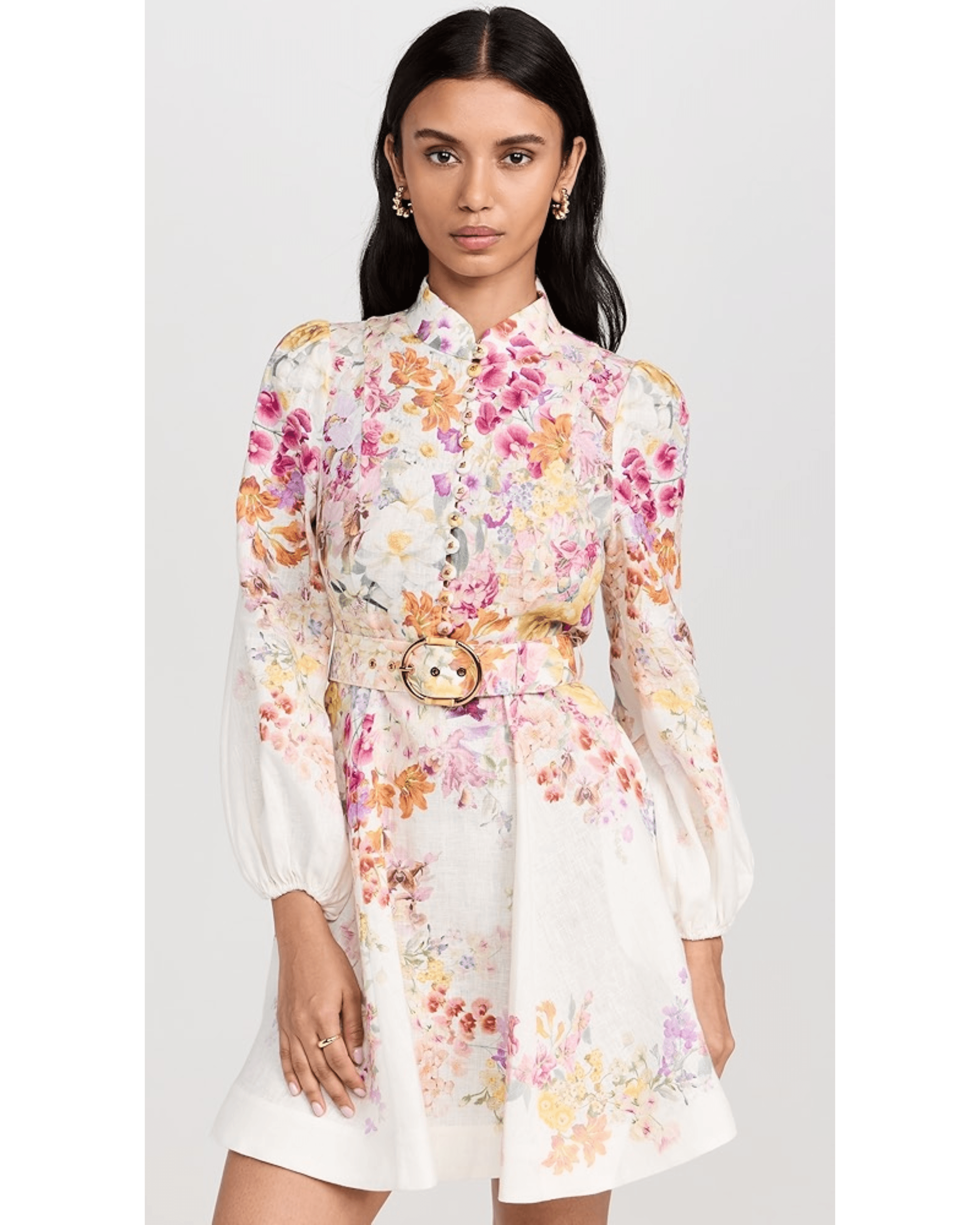 Natura Buttoned Mini Dress - Endless - UAE Rental and Resale for Women's Fashion