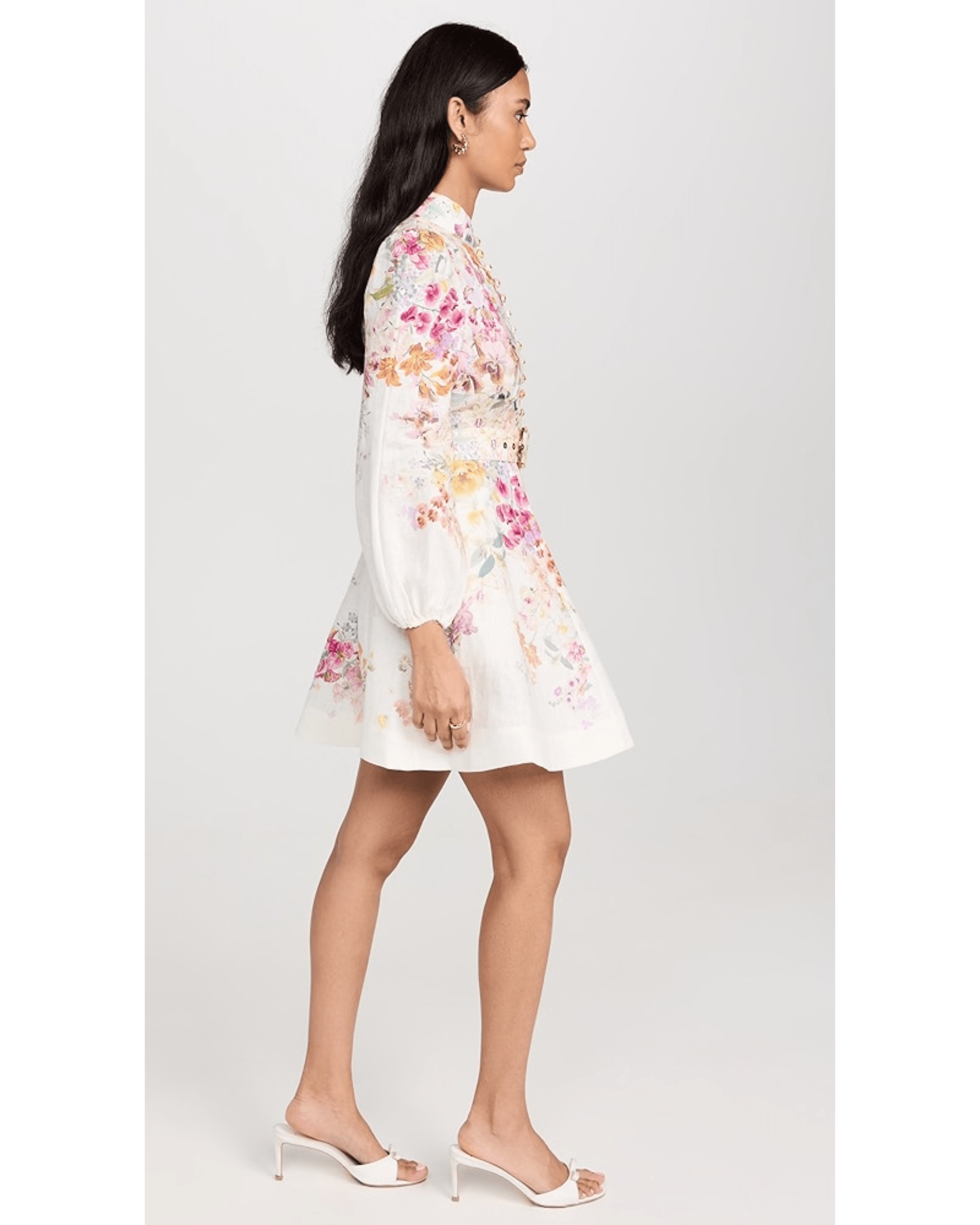 Natura Buttoned Mini Dress - Endless - UAE Rental and Resale for Women's Fashion