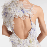 Natura Linen And Silk Organza Slip Dress - Endless - UAE Rental and Resale for Women's Fashion