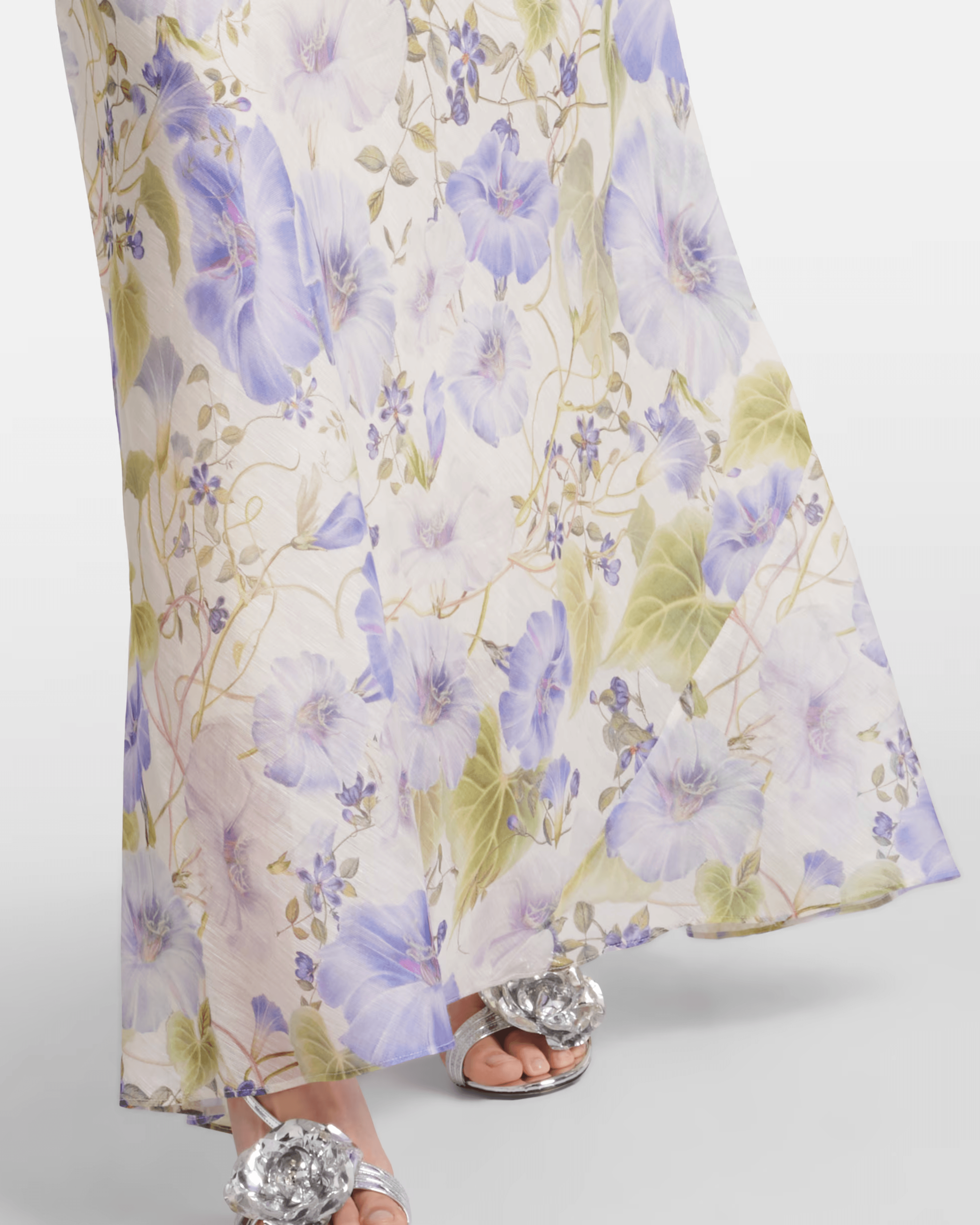Natura Linen And Silk Organza Slip Dress - Endless - UAE Rental and Resale for Women's Fashion