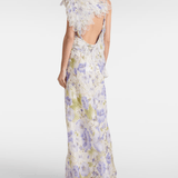 Natura Linen And Silk Organza Slip Dress - Endless - UAE Rental and Resale for Women's Fashion