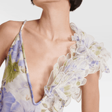 Natura Linen And Silk Organza Slip Dress - Endless - UAE Rental and Resale for Women's Fashion