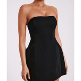 Neeka Strapless Bow Back Mini Dress - Endless - UAE Rental and Resale for Women's Fashion