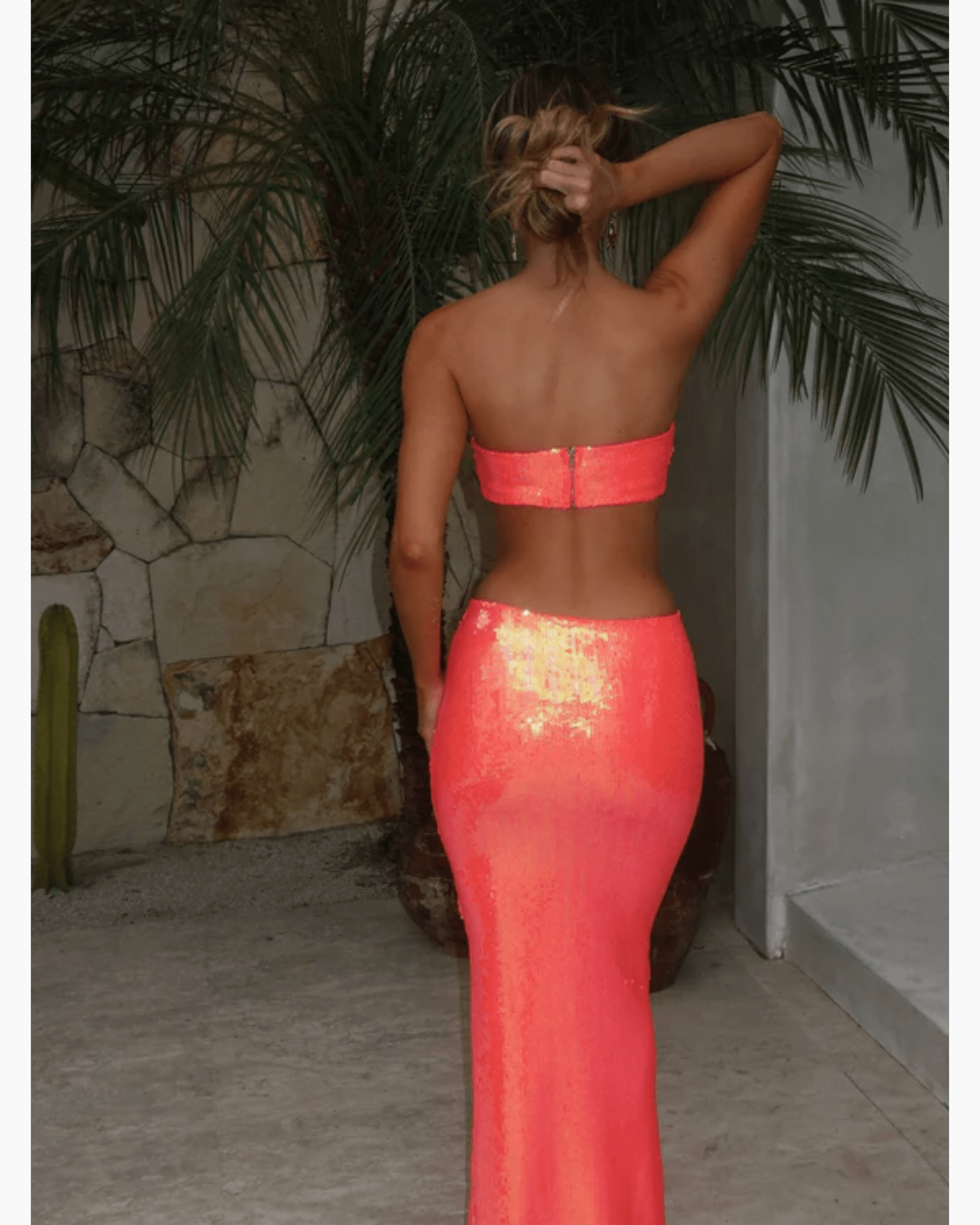 Nelly Sparkle Co-ord Set - Endless - UAE Rental and Resale for Women's Fashion