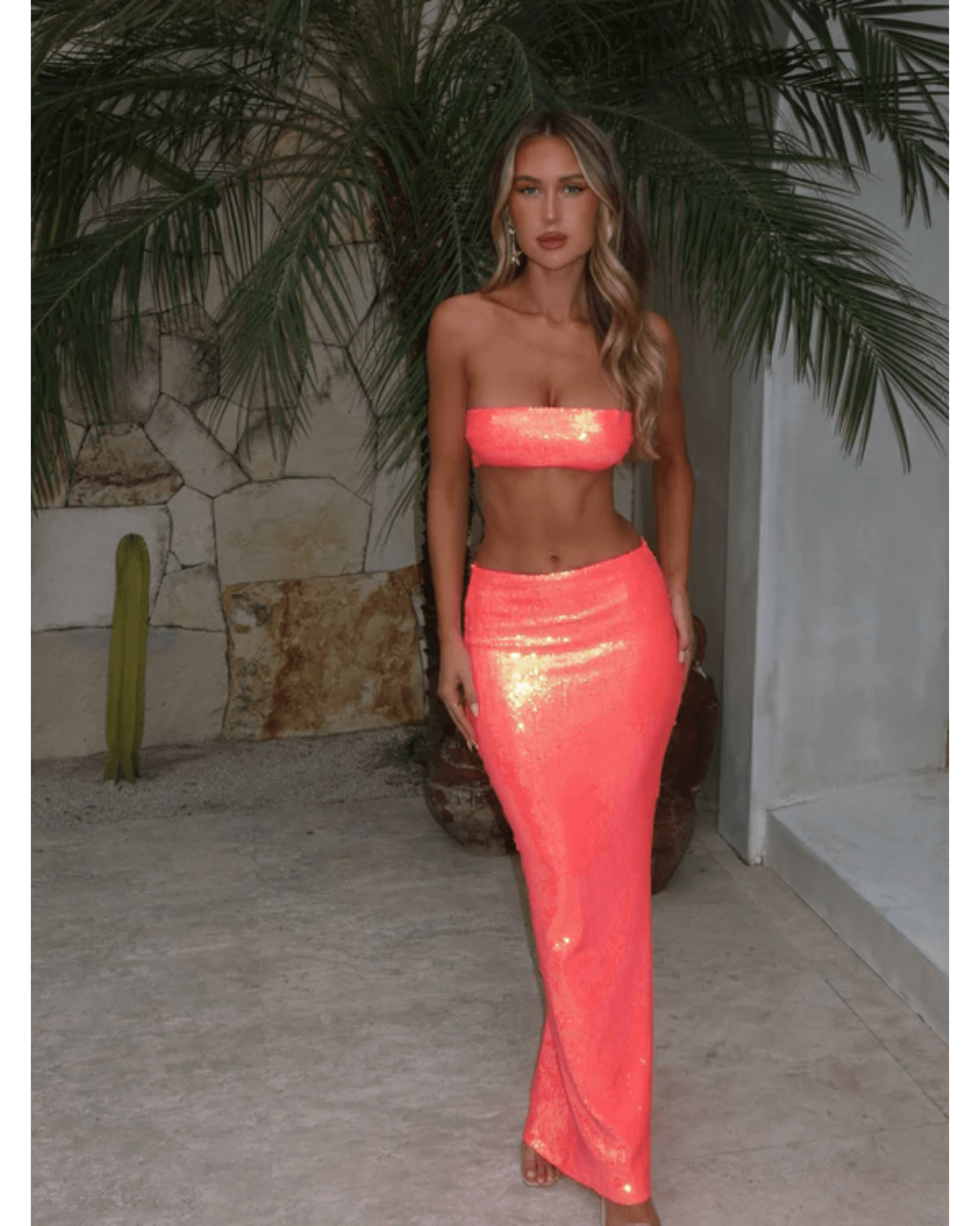 Nelly Sparkle Co-ord Set - Endless - UAE Rental and Resale for Women's Fashion
