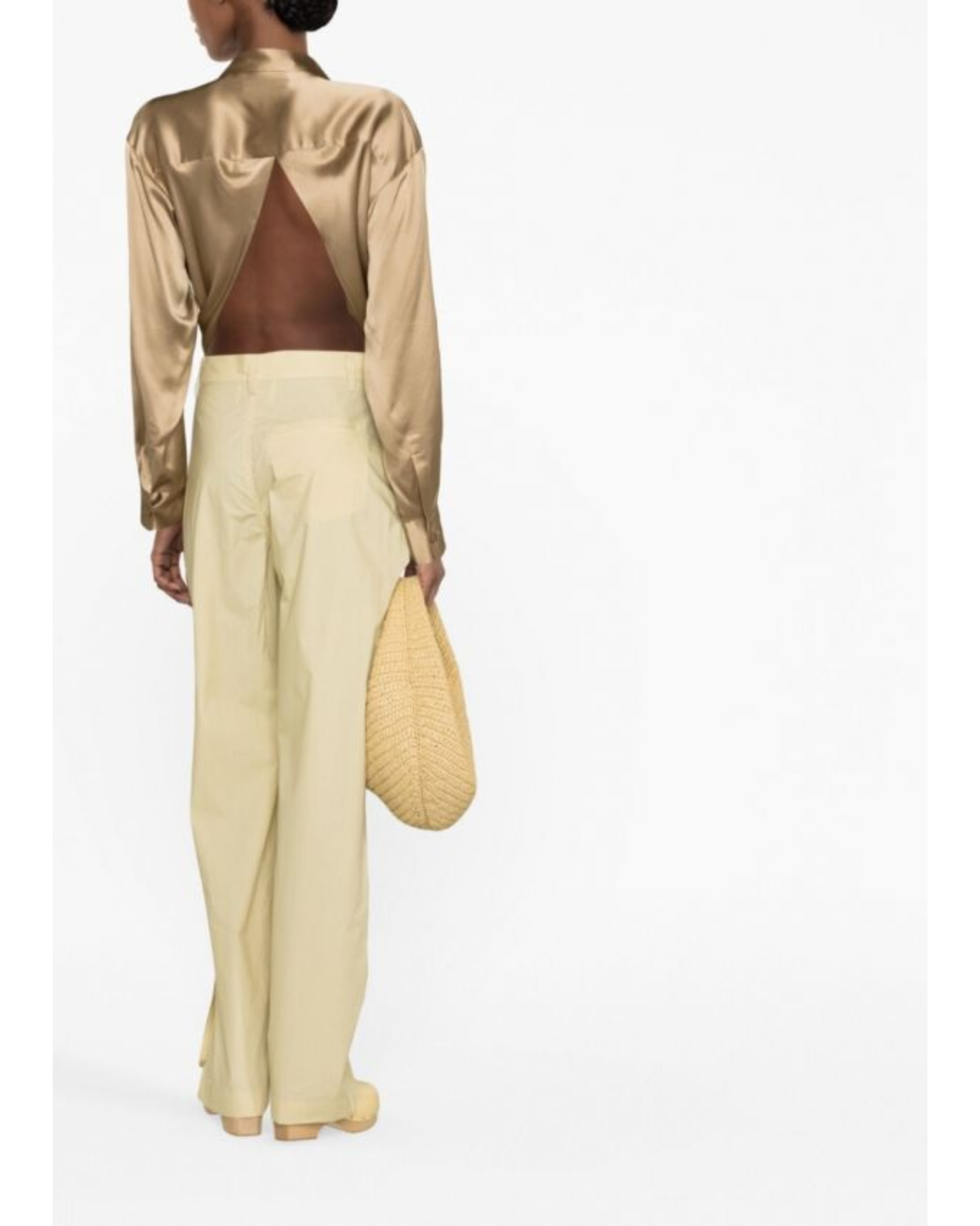 Nessa Straight-leg Trousers - Endless - UAE Rental and Resale for Women's Fashion
