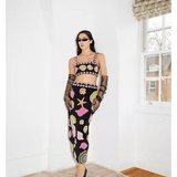 New York Seashell Hand-Beaded Co-ord Set - Endless - UAE Rental and Resale for Women's Fashion