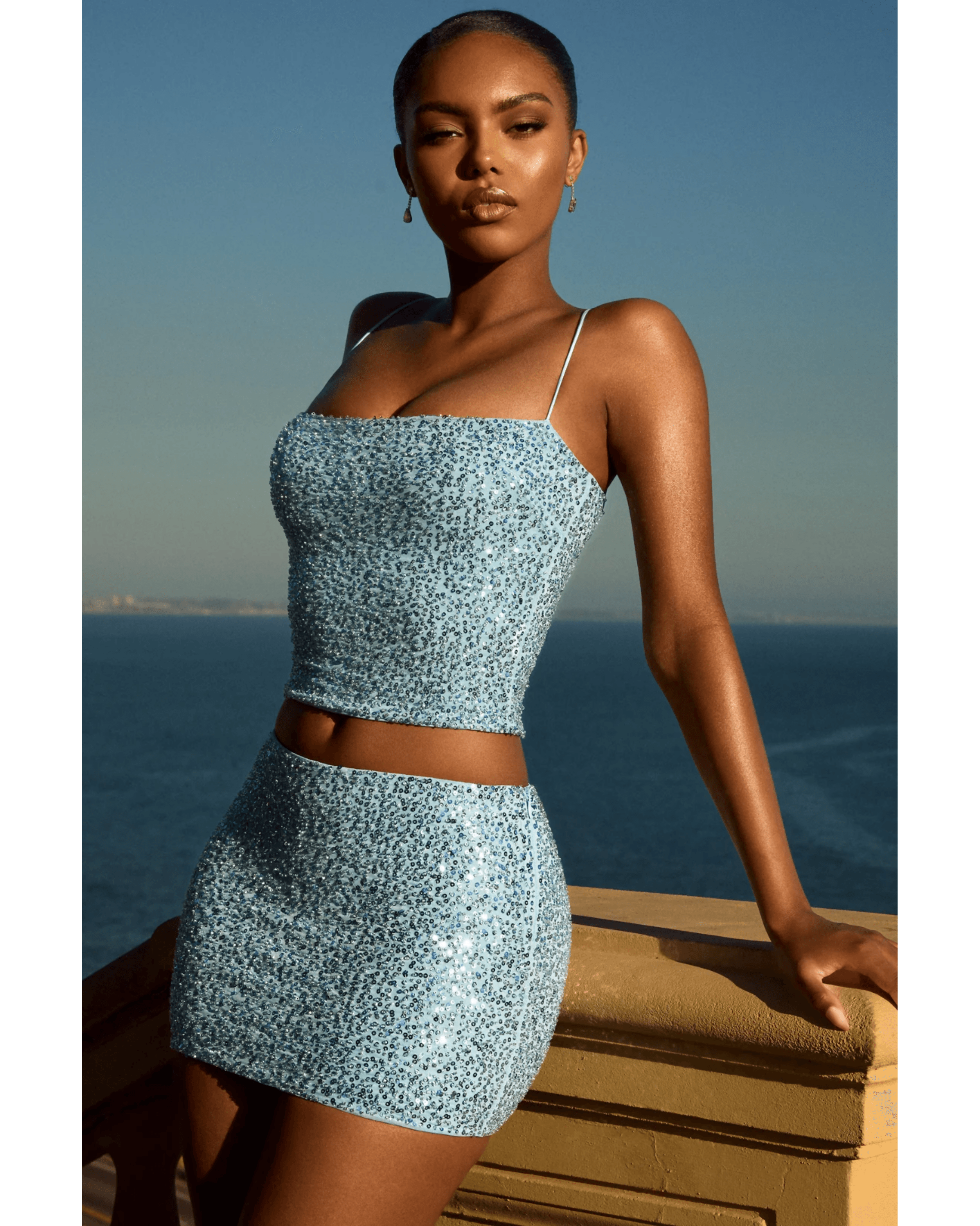 Nilsu Embellished Co-ord Set - Endless - UAE Rental and Resale for Women's Fashion