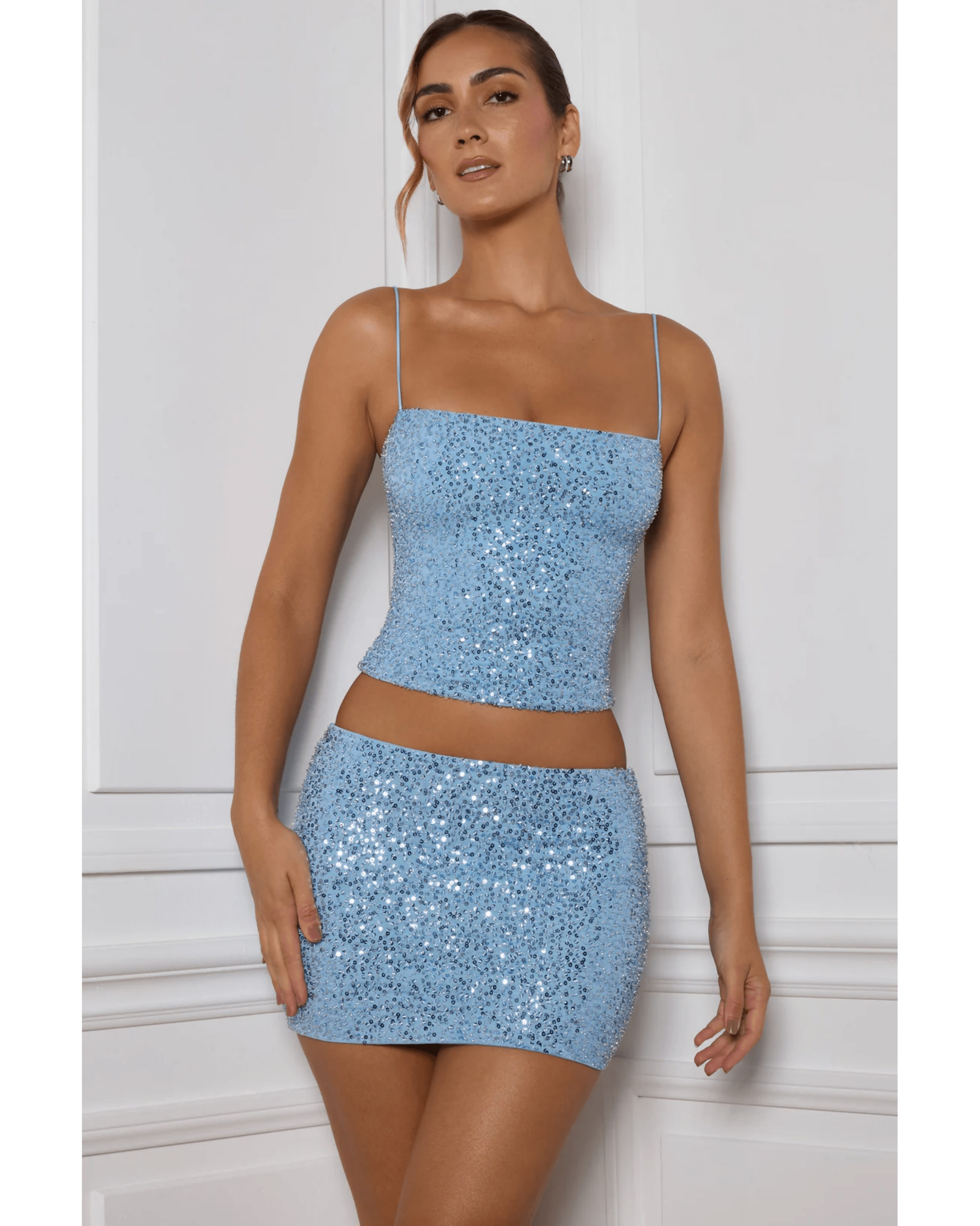 Nilsu Embellished Co-ord Set - Endless - UAE Rental and Resale for Women's Fashion