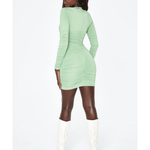 Obsessed With Me Long Sleeve Mini Dress - Endless - UAE Rental and Resale for Women's Fashion