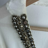 Obsidian Kaftan in Cream - Endless - UAE Rental and Resale for Women's Fashion