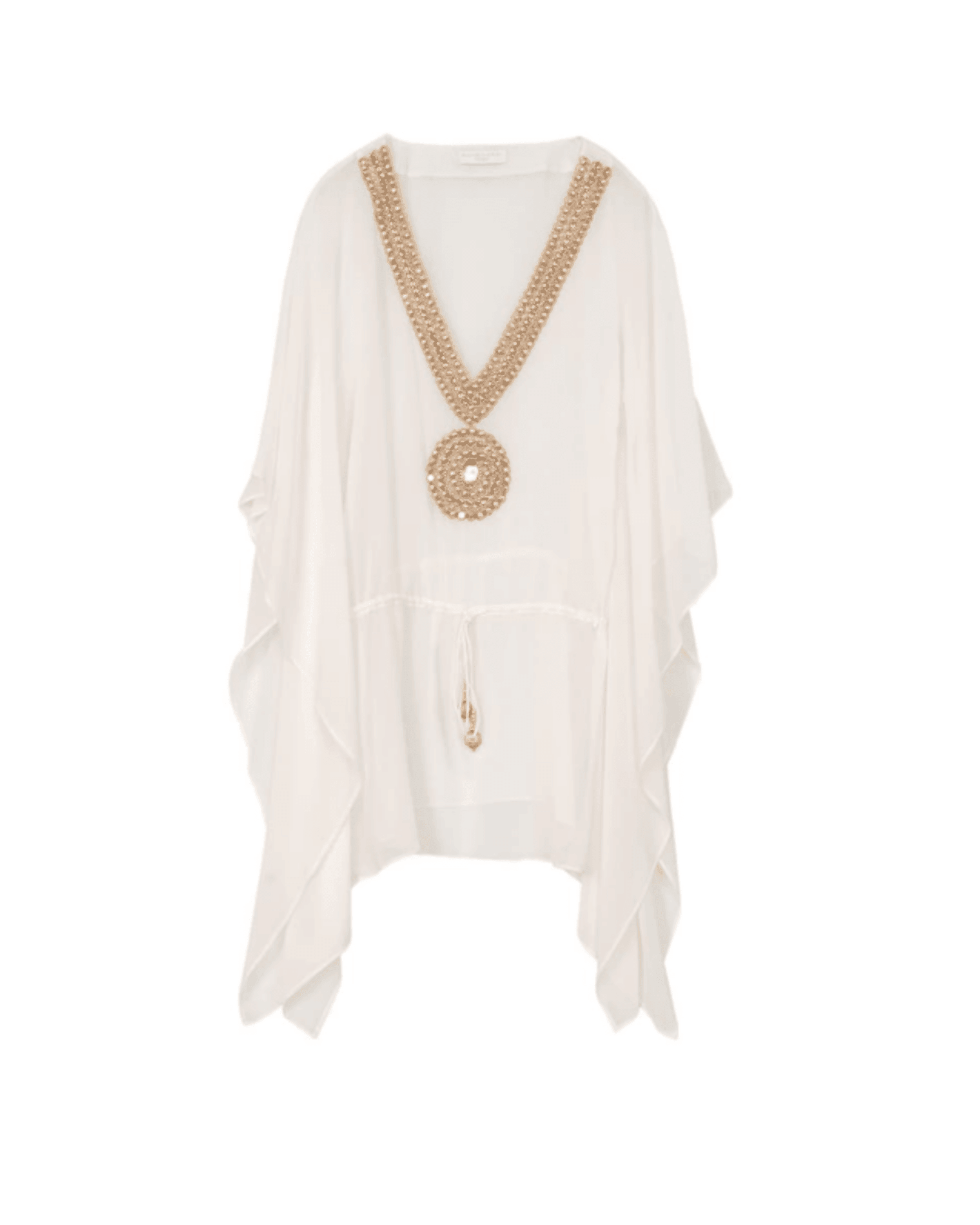 Obsidian Kaftan in Cream - Endless - UAE Rental and Resale for Women's Fashion