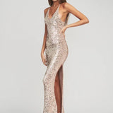 Marie Sequin Crochet Dress