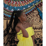 Off The Shoulder Abi Dress In Sunshine - Endless - UAE Rental and Resale for Women's Fashion