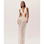 Off White Sequin Dress - Endless - UAE Rental and Resale for Women's Fashion