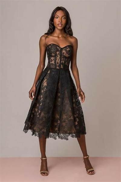 Olivia Black Dress - Endless - UAE Rental and Resale for Women's Fashion