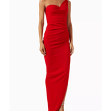 One-shoulder Crystal Maxi Dress - Endless - UAE Rental and Resale for Women's Fashion