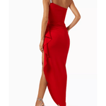 One-shoulder Crystal Maxi Dress - Endless - UAE Rental and Resale for Women's Fashion