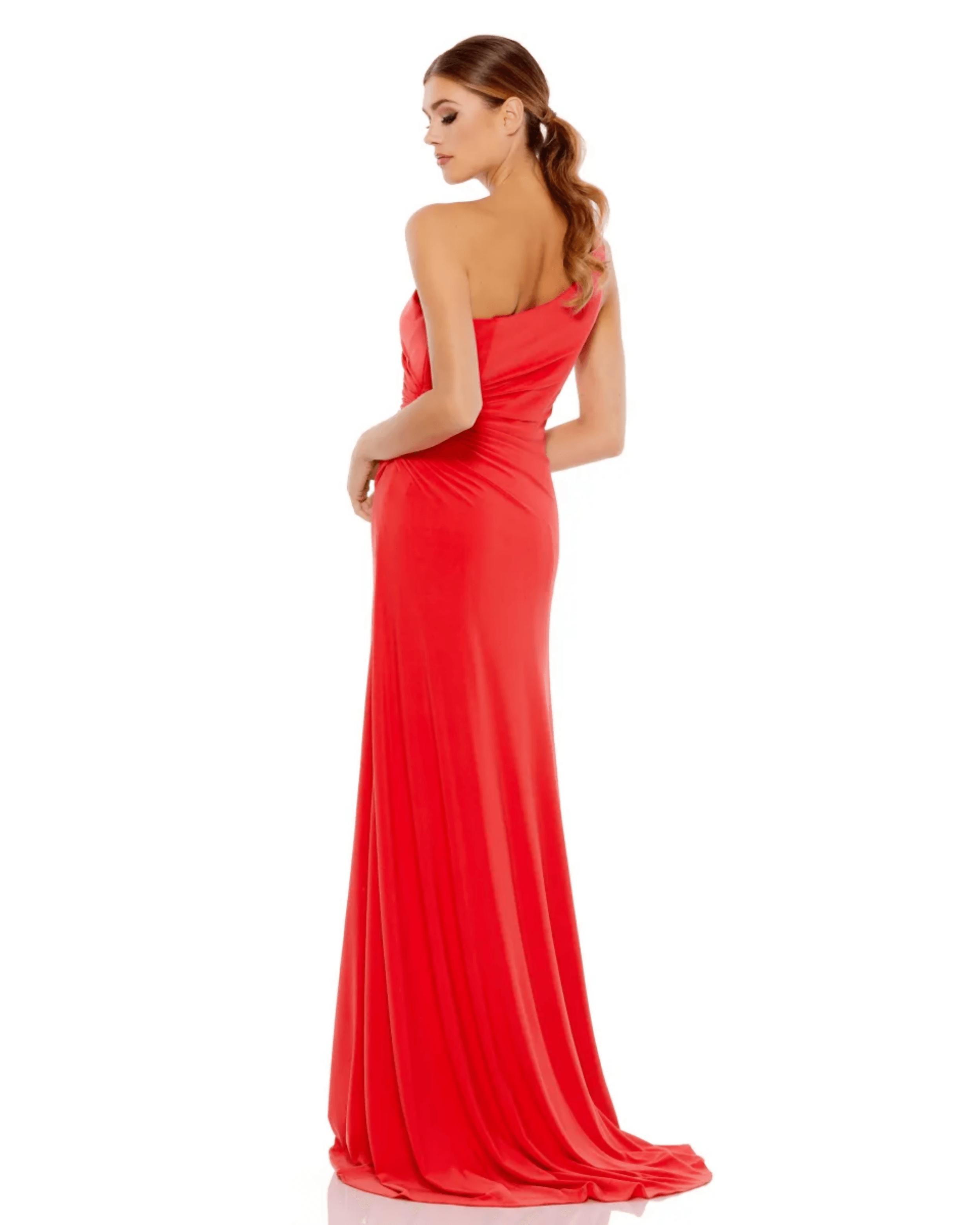One Shoulder Evening Dress - Endless - UAE Rental and Resale for Women's Fashion