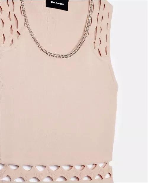 Openwork Knit Dress - Endless - UAE Rental and Resale for Women's Fashion