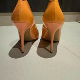 Orange Patent Anouk Pumps - Endless - UAE Rental and Resale for Women's Fashion