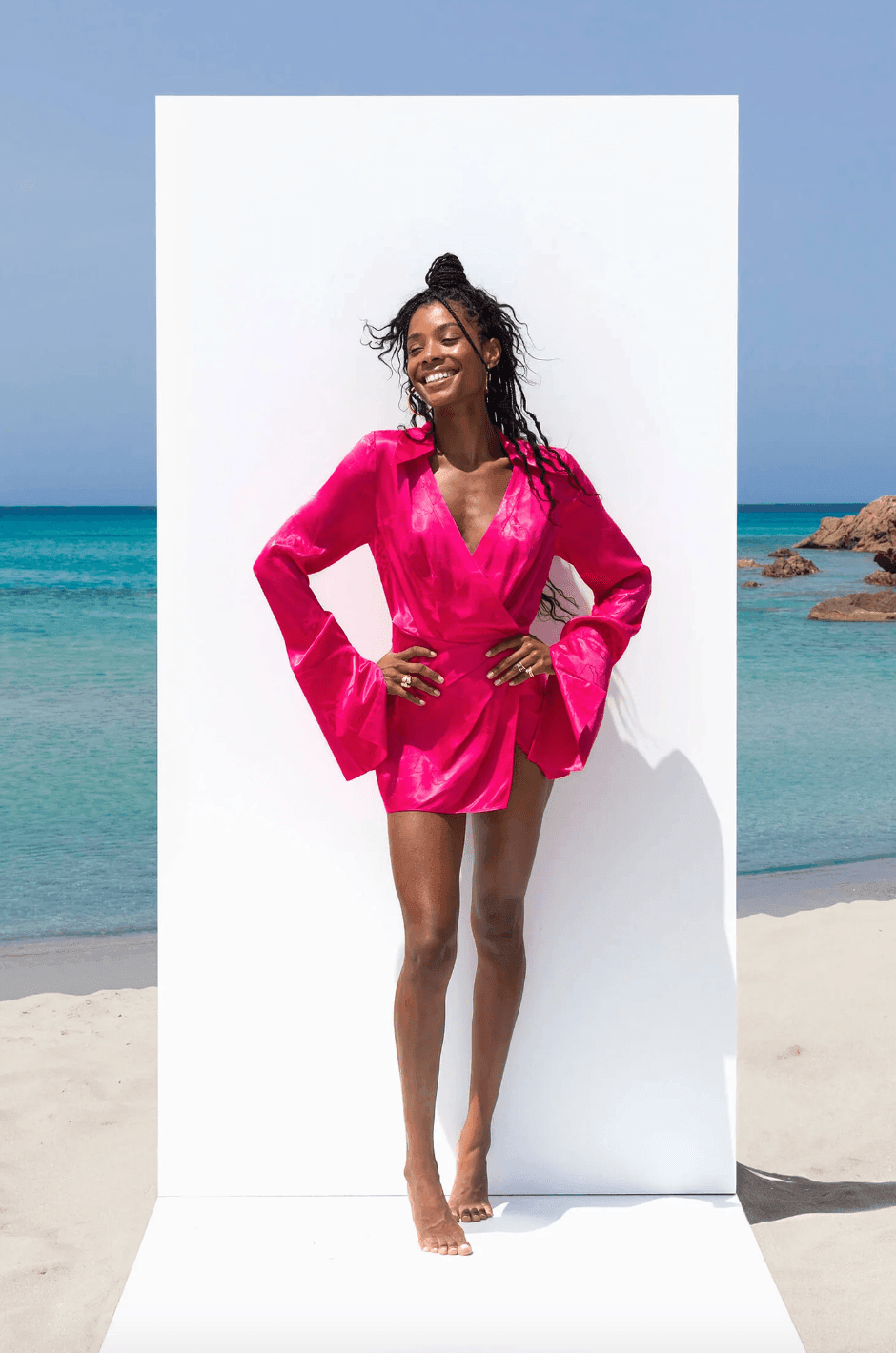 Paloma Dress in Pink - Endless - UAE Rental and Resale for Women's Fashion