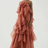 Pandorea Layered Maxi Dress - Endless - UAE Rental and Resale for Women's Fashion