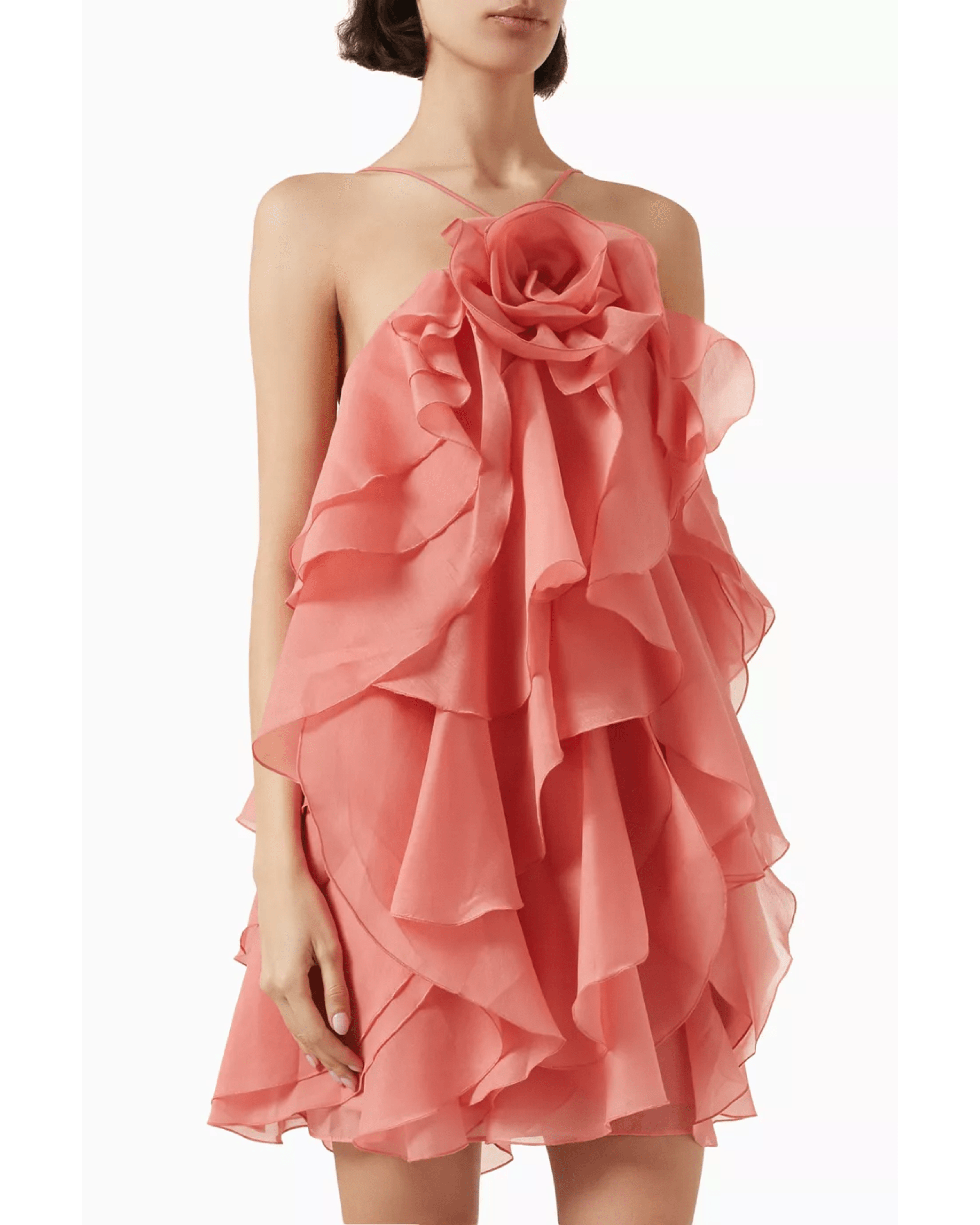 Pandorea Layered-ruffle Mini Dress - Endless - UAE Rental and Resale for Women's Fashion