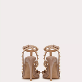 Patent Rockstud Caged Pump 100mm - Endless - UAE Rental and Resale for Women's Fashion