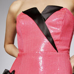 Pink Sequin Mini Dress - Endless - UAE Rental and Resale for Women's Fashion