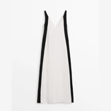 Piping Linen Dress - Endless - UAE Rental and Resale for Women's Fashion