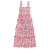 Pleated Georgette Smock Midi Dress - Endless - UAE Rental and Resale for Women's Fashion
