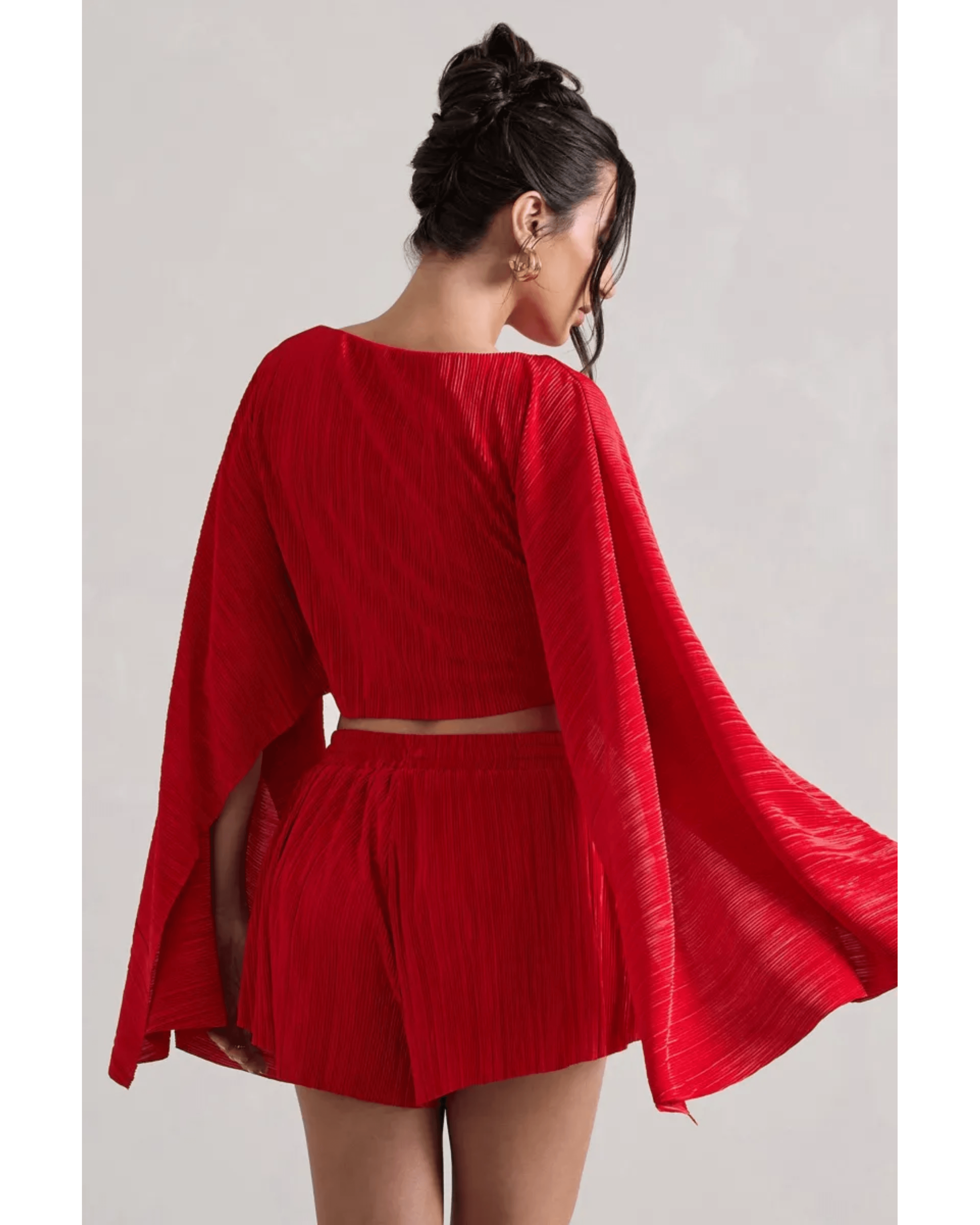 Plisse Co-ord Set - Endless - UAE Rental and Resale for Women's Fashion