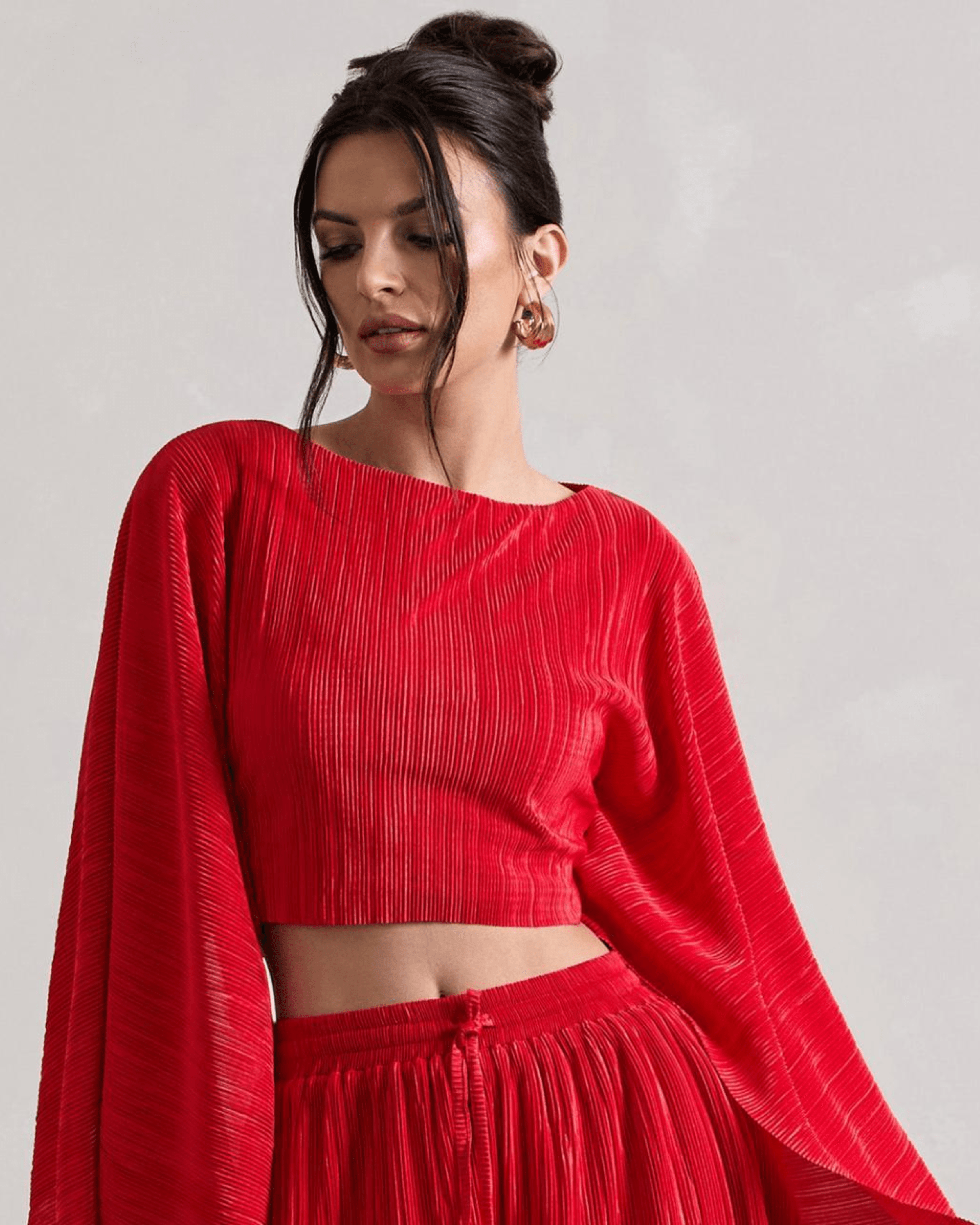 Plisse Co-ord Set - Endless - UAE Rental and Resale for Women's Fashion