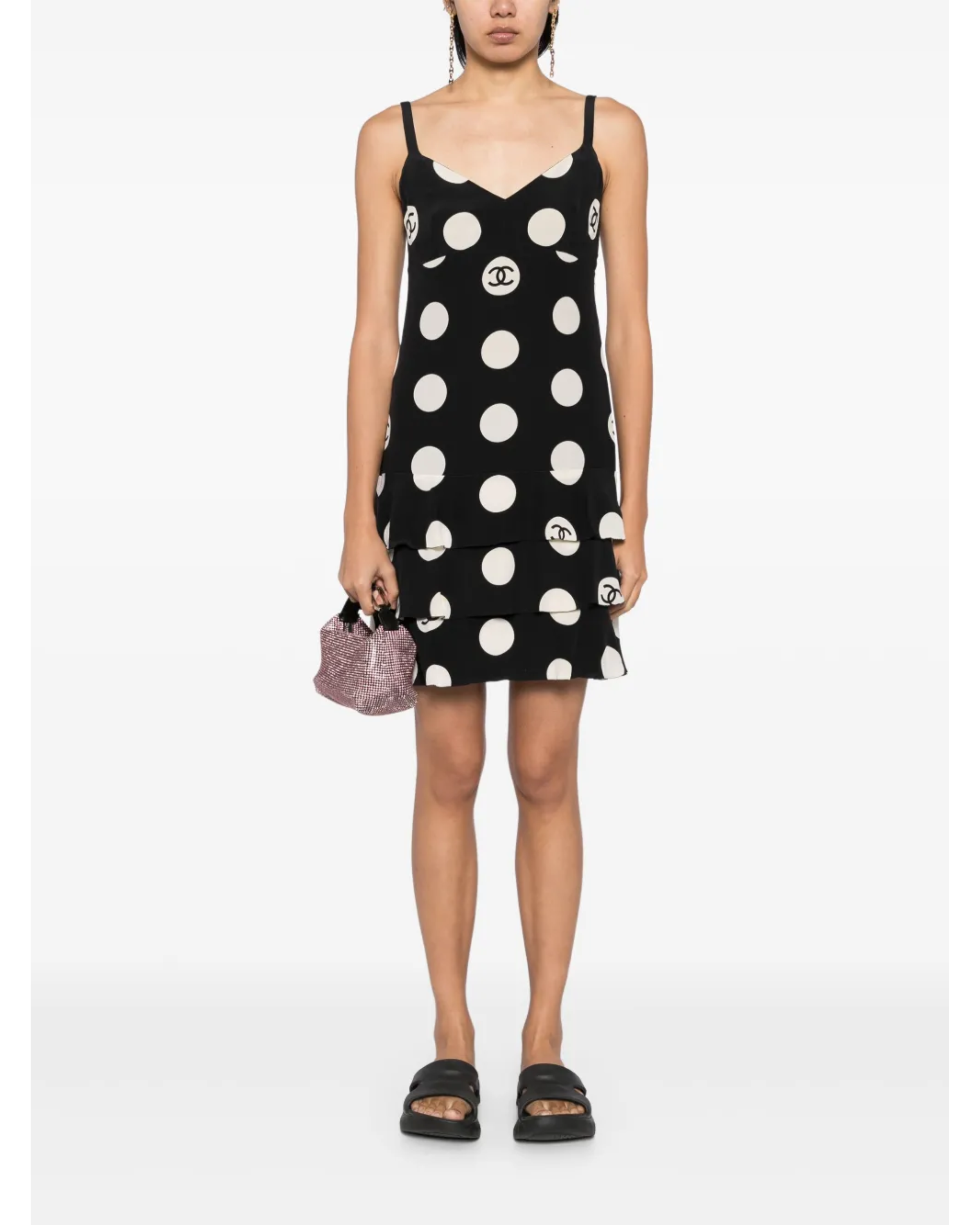 Polka Dot CC Dress - Endless - UAE Rental and Resale for Women's Fashion
