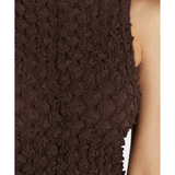 Presley Choc Crew Neck Midi Dress - Endless - UAE Rental and Resale for Women's Fashion