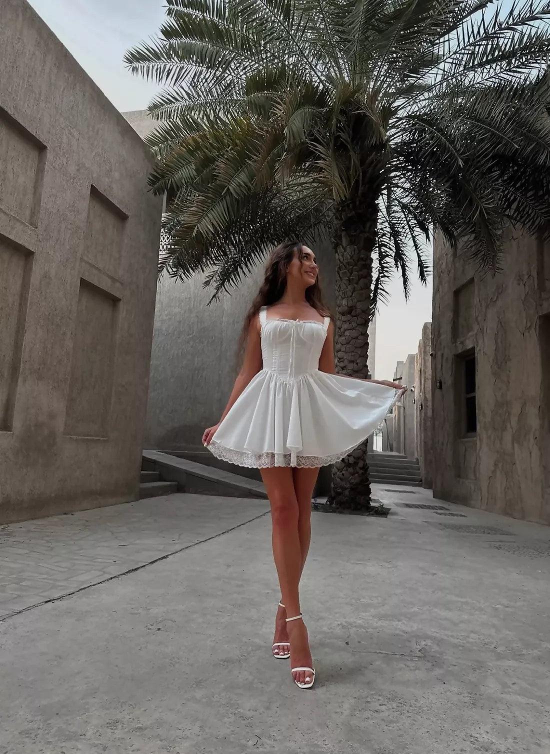Pretty Lace Minidress - Endless - UAE Rental and Resale for Women's Fashion