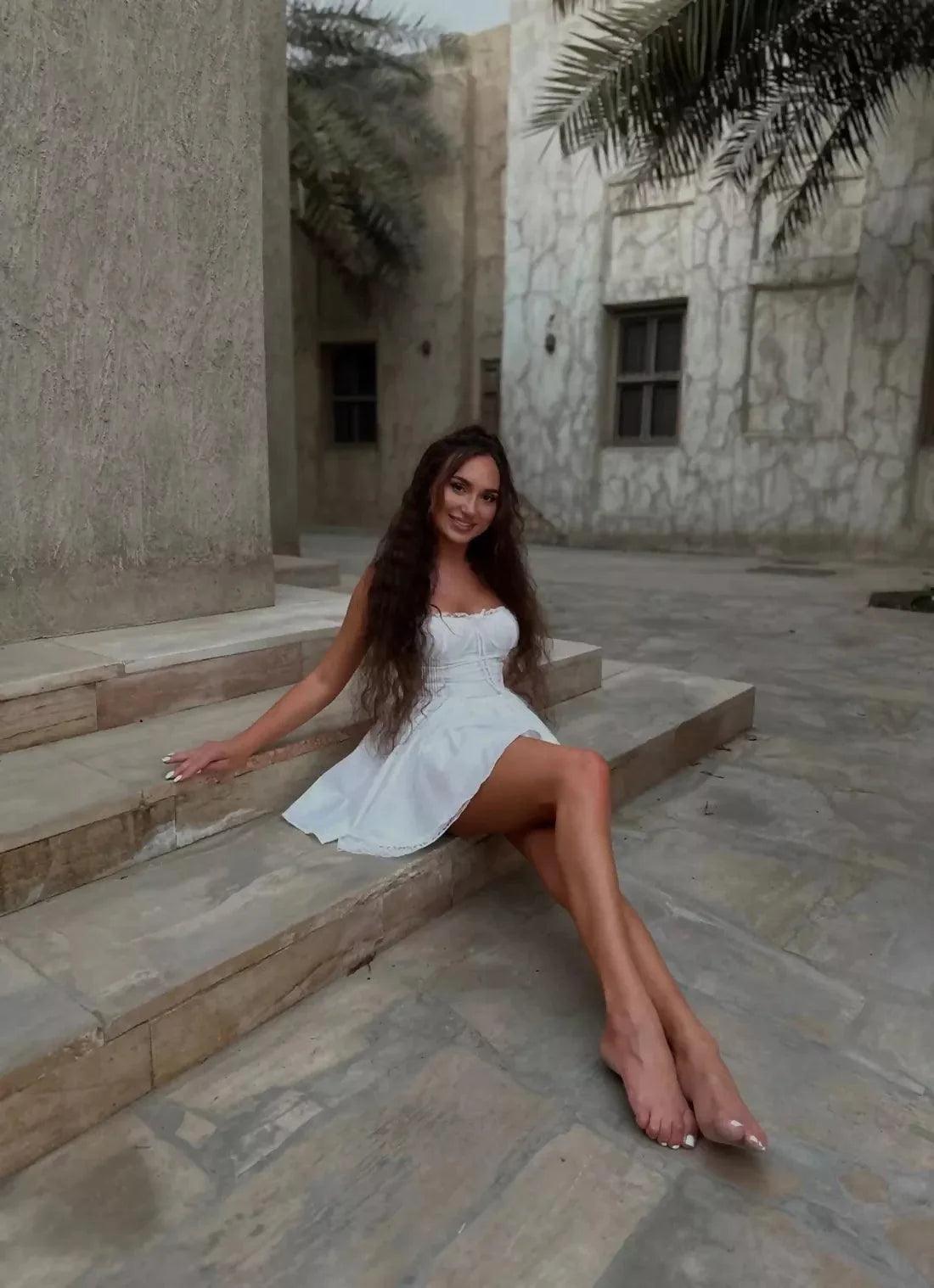 Pretty Lace Minidress - Endless - UAE Rental and Resale for Women's Fashion